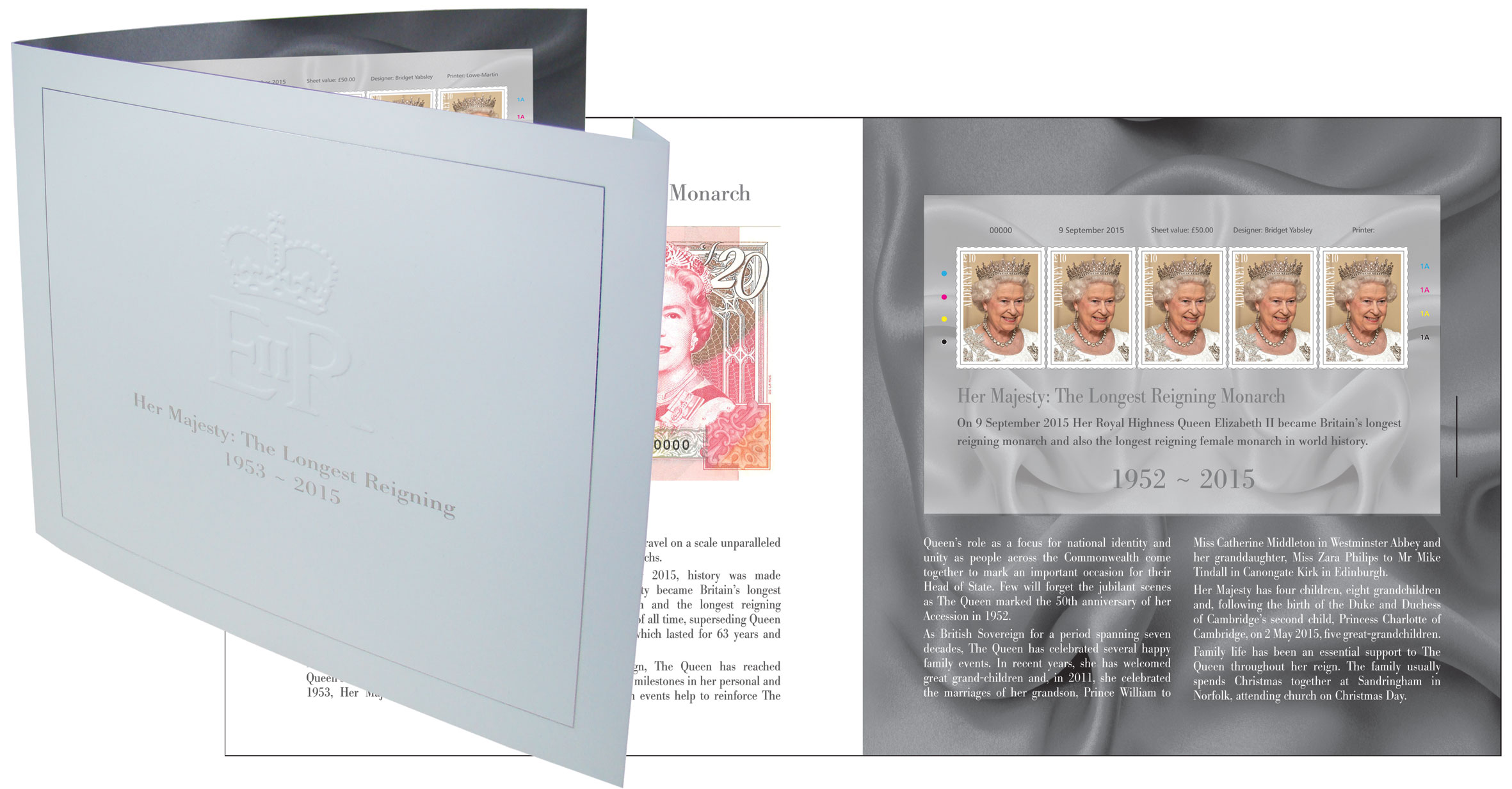 The Longest Reigning Monarch Limited Edition Souvenir Folder